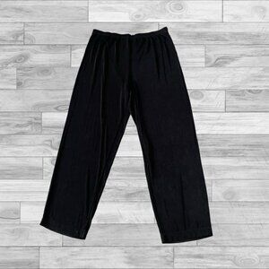 Chicos Travelers black dress pants size large